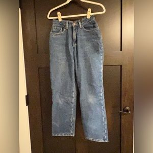 LL Bean fleece lined jeans